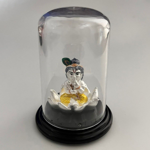999 Silver Krishna Bal Gopal Idol