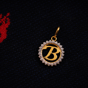 18K ROUND PENDANT