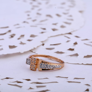 18KT Rose Gold Cz  Gorgeous Ladies Ring RLR80