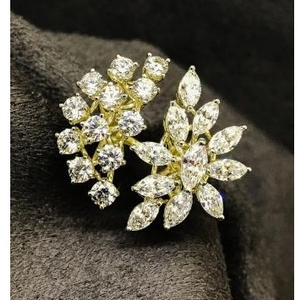 Rose Cut Swarovski Ladies Ring