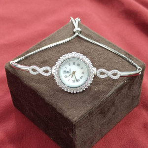 silver fancy ladies watch RH-LW107