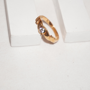 22k Gold Fine Plain Rings 1053R7
