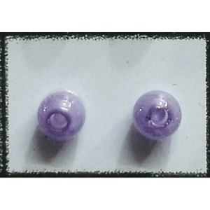 CZ Beads Purple Oval Cut