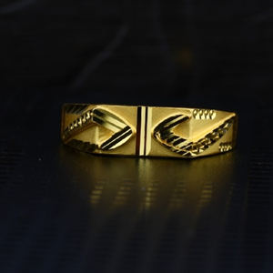 22 carat gold plain casting gents rings RH-GR