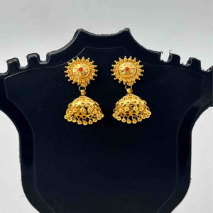 916 gold fancy kalkati jummar butti rava desi