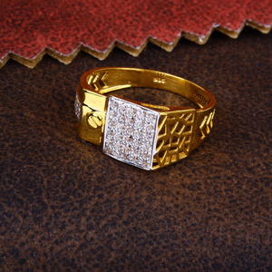 916 gold casting ring for mens
