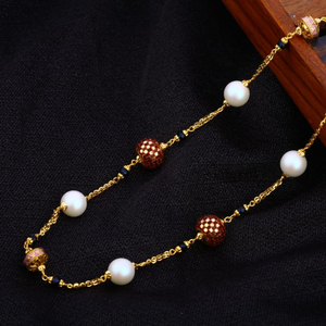 916 Gold CZ Ladies Designer Moti Mala AC190