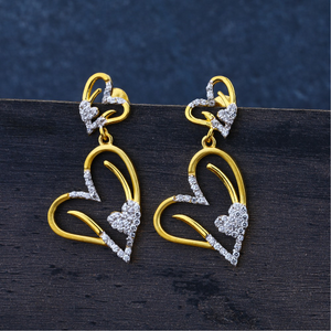 Ladies Gold 22K Jummar Earring Classic-LJE85