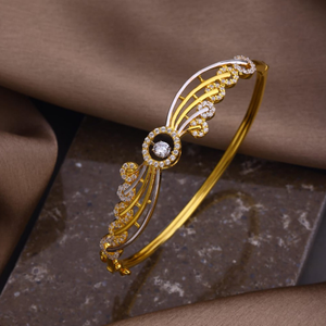 916 Gold Single Diamond Bracelet
