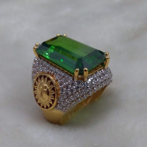 916 gold fancy gent's ring