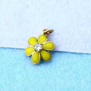 22kt gold flower pendal RH-GP22