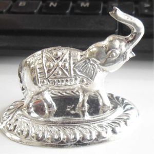 Silver Elephant For Pooja / vastu / gifting p