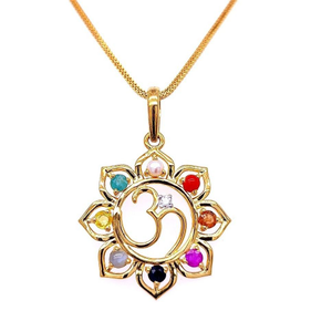 Navratna om pendant