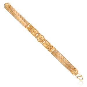 14 k yellow gold Hallmarked bracelet