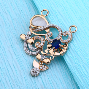 18kt rose gold women's stylish pendant rmpn69