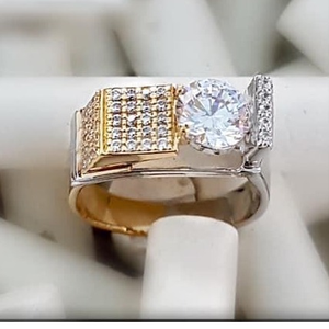 916 Gold Floding Premium Classic Gents Ring R