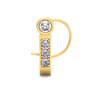 18K Gold Classic Diamond Nosepin BNP005