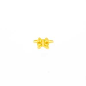 Resplendant 22kt Butterfly Gold Ring