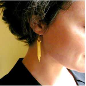 18 Kt Real Solid Yellow Gold Chrysler Buildin