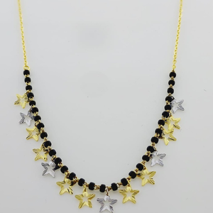 22 carat gold ladies necklace RH-LN838