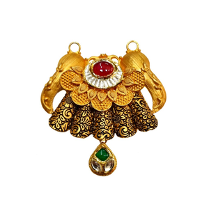 22K Gold Antique Designer Mangalsutra Pendant