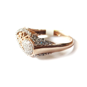 18k rose gold fancy ring mga - rgr0026