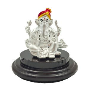Ganeshai 999 silver idol