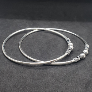 Silver 92.5 Antique Simple Ladies Anklet