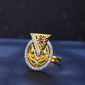 916 Gold Ladies Ring LR518