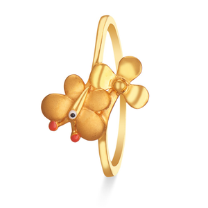 Floral Engagement Ring