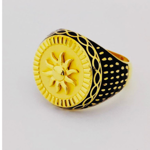 22K Bahubali Gents Ring