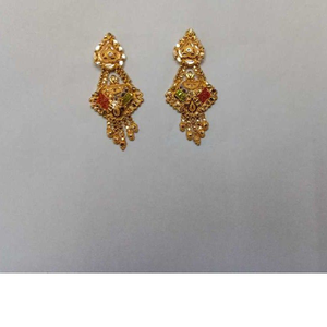 18kt Gold Designer Ladies Earrings