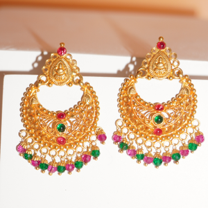 Antique Gold Earrings