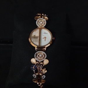 BRANDED FANCY ROSE GOLD LADIES WATCH