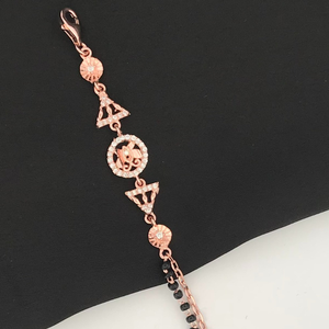 925 Silver Designer Mangalsutra Bracelet
