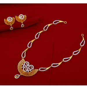 916 Gold Ladies Gorgeous Necklace Set LN218