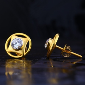 22 carat gold ladies earrings RH-LE734