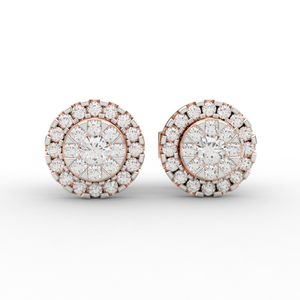 Halo Miracle Diamond Stud
