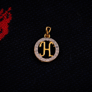 18K ROUND PENDANT