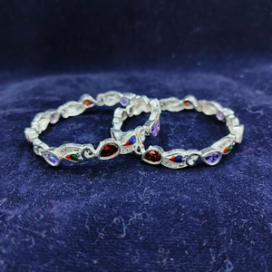 Silver Stylish Bangles