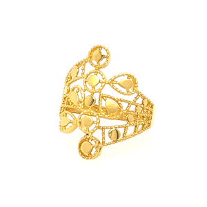 22k Gold Plain Traditional Ring