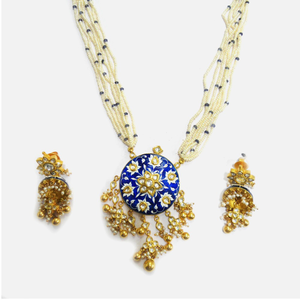 916 gold antique wedding jewellery set rhj-49