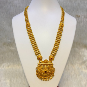 916 Gold Long Necklace Set