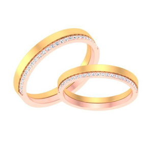 Ring bands couple 