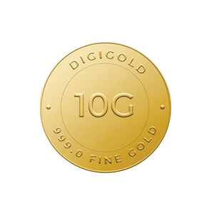 Digigold 10 gram gold coin 24k (99.9%)