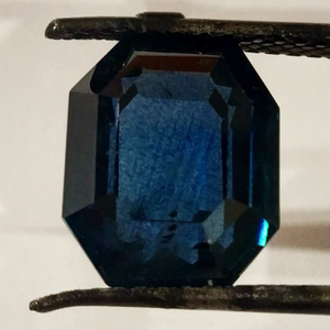 10.93ct octagonal blue blue-sapphire-neelam