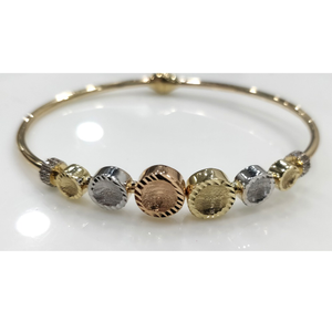 18KT Gold Fancy Italian Bracelet NG-B004