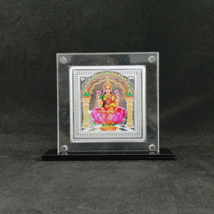 Puran hallmarked silver designer coin of laxm