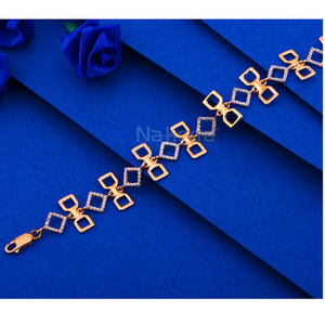 750 Rose Gold Delicate ladies Bracelet RLB84