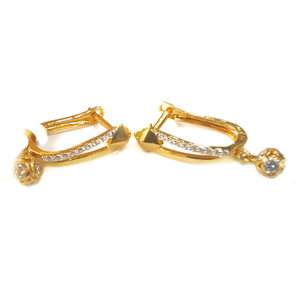 18k gold earrings mga - gb006